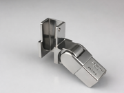 90 Degree Vertical Adjustable for Downstairs Application - Right hand - Polished Stainless Steel